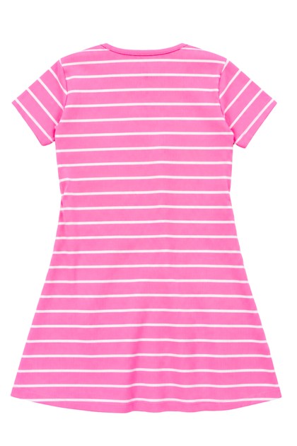 Vestido Feminino Infantil Bordado Divertido