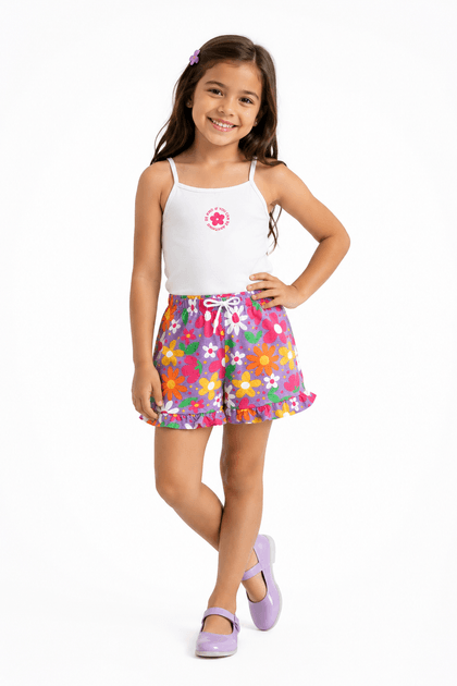 Conjunto Feminino Infantil Seja Gentil