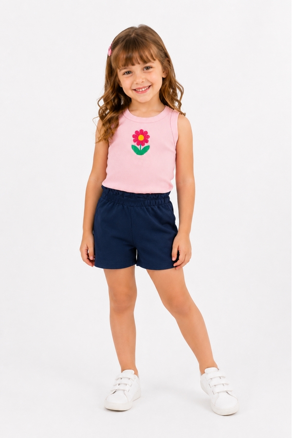 Conjunto Feminino Infantil Doce Pétala