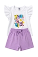 Conjunto Feminino Infantil Arrasando