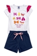 Conjunto Feminino Infantil Dias Ensolarados