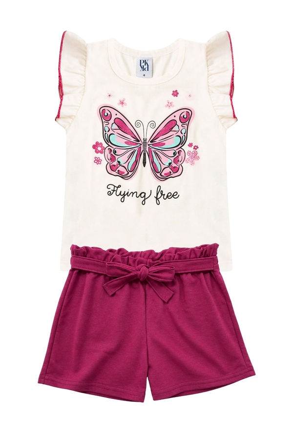 Conjunto Infantil Feminino Voo Livre