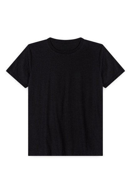 Camiseta Masculina Adulto Básica Lisa