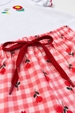 Conjunto Feminino Infantil Piquenique Entre As Flores