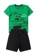 Conjunto Masculino Infantil Vivendo Peligosamente - Turma da Mônica