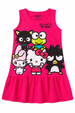 Vestido Feminino Infantil Brilho da Amizade - Hello Kitty