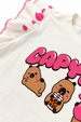 Conjunto Feminino Infantil Capivara