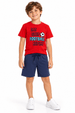 Conjunto Masculino Infantil Rotina de Jogador