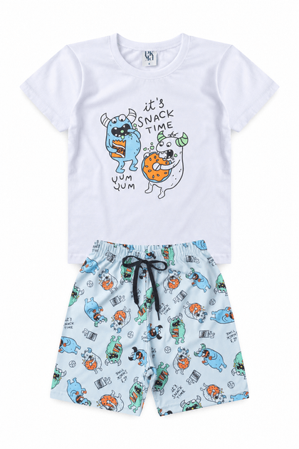 Pijama Infantil Masculino Lanchinho da Noite
