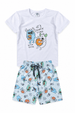 Pijama Infantil Masculino Lanchinho da Noite