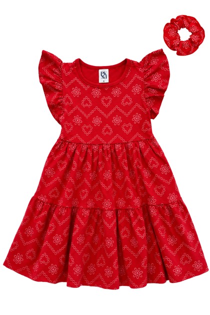 Vestido Feminino Infantil Lazzie