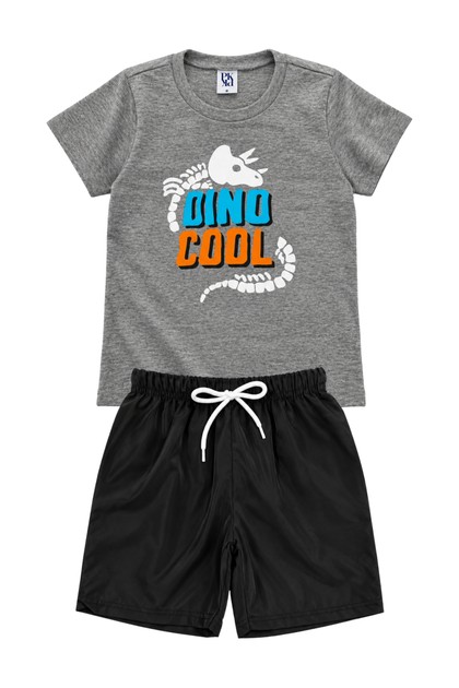 Conjunto Masculino Infantil Dinossauro Legal