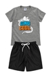 Conjunto Masculino Infantil Dinossauro Legal