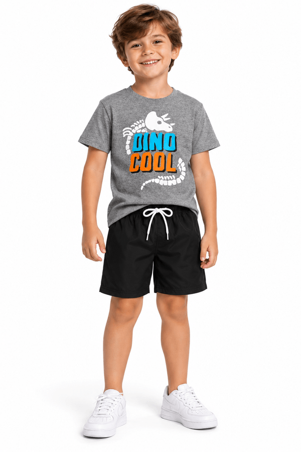 Conjunto Masculino Infantil Dinossauro Legal
