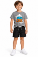 Conjunto Masculino Infantil Dinossauro Legal