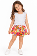 Conjunto Feminino Infantil Doçura da Fruta