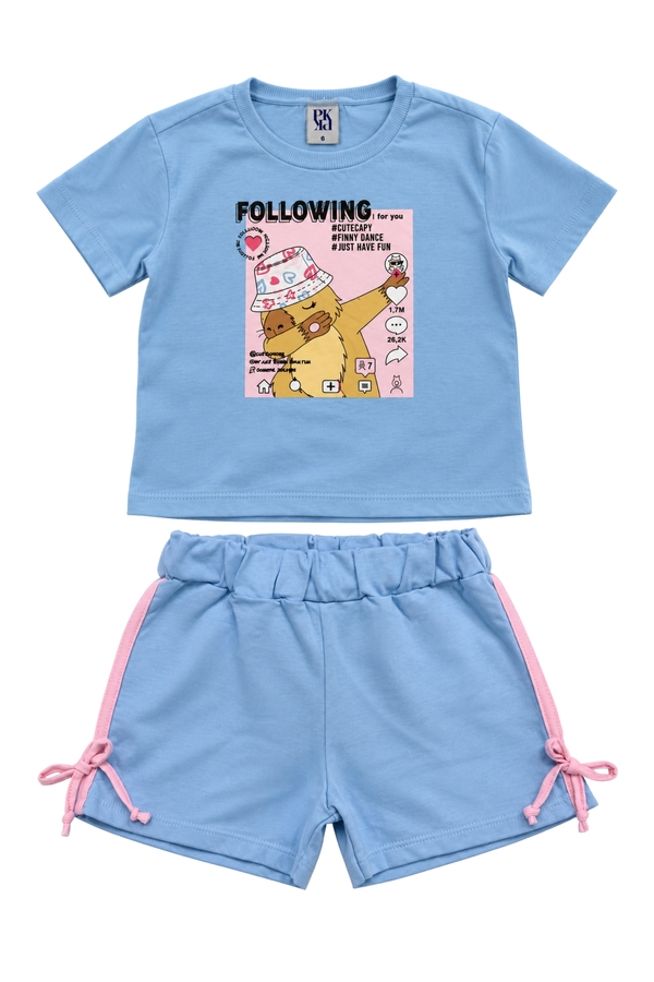 Conjunto Feminino Infantil Blog da Capivara