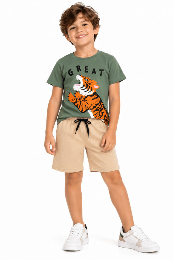 Conjunto Masculino Infantil Garras