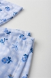 Conjunto Feminino Infantil Jardim Quadriculado