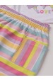 Conjunto Feminino Infantil Life Is Full Of Love Branco