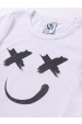 Conjunto Feminino Infantil Foil Branco
