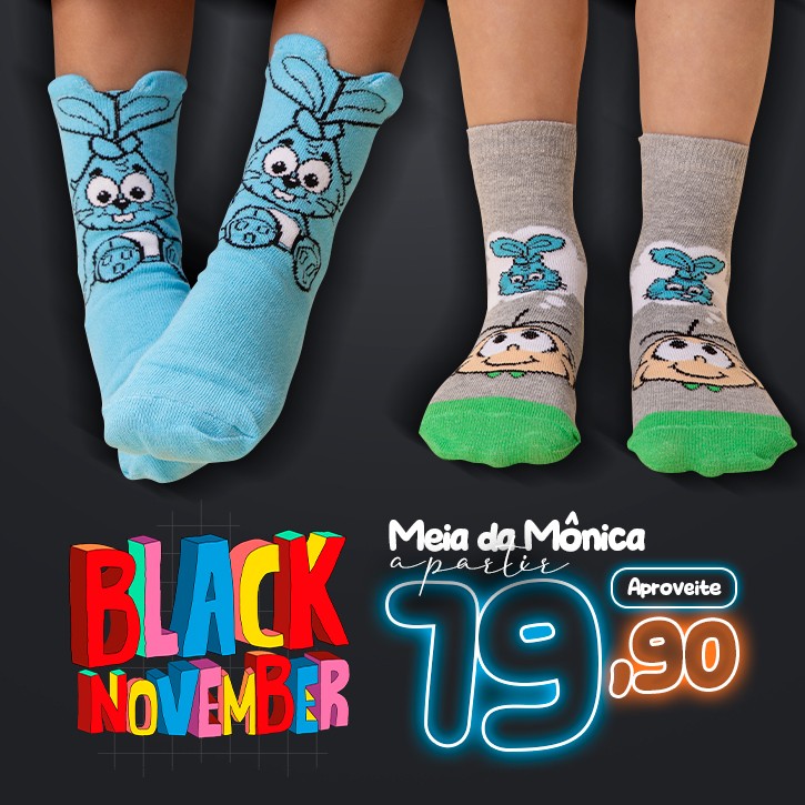 Black Friday - Meias por R$ 19,90
