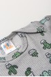 Conjunto Canelado Light Longo - Cactos - Ame Kids