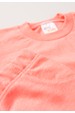 Conjunto Blusa e Calça Moletinho Menina -  Laranja Neon - Ame Kids