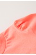 Conjunto Blusa e Calça Moletinho Menina -  Laranja Neon - Ame Kids