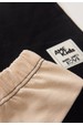 Conjunto Blusa Manga Longa e Calça - Preto e Areia - Ame Kids