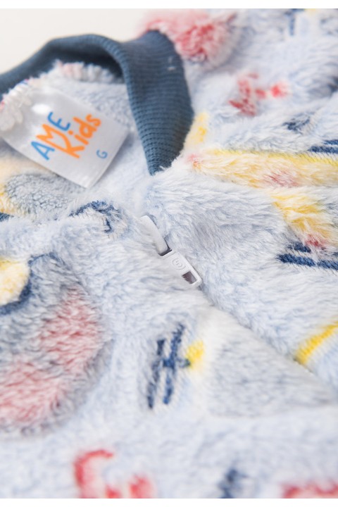 Macacão Fleece - Helicóptero - Ame Kids