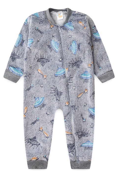 Macacão Fleece - Ovni - Ame Kids