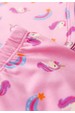 Conjunto Suede Longo Estampado - Unicórnio Rosa - Ame Kids