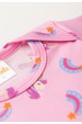 Conjunto Suede Longo Estampado - Unicórnio Rosa - Ame Kids