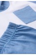 Conjunto Blusa Capuz Manga Longa e Calça - Azul - Ame Kids