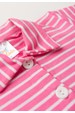 Conjunto Blusa Listrada e Calça Menina - Rosa - Ame Kids