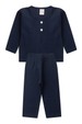 Conjunto Blusa Manga Longa e Calça Moscou - Azul Marinho - Ame Kids