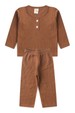 Conjunto Blusa Manga Longa e Calça Moscou - Avelã - Ame Kids