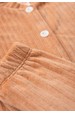 Conjunto Casaco  Manga Longa e  Calça Plush - Cobre - Ame Kids