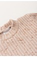 Conjunto Blusa Manga Longa e Calça Brush - Bege - Ame Kids