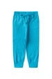 Conjunto Canelado Light Longo - Azul Ciano - Ame Kids