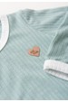 Conjunto Blusa Manga Longa Friso e Calça - Verde Jade - Ame Kids