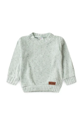 Conjunto Blusa Manga Longa e Calça Brush - Verde - Ame Kids