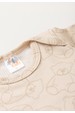 Conjunto Canelado Light Longo - Ursinho Bege - Ame Kids