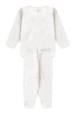 Conjunto Blusa e Calça Térmica - Off-White - Ame Kids
