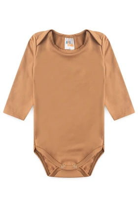 Conjunto Body e Calça Térmica - Caramelo - Ame Kids