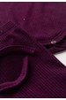 Conjunto Canelado Light Longo - Beringela - Ame Kids