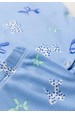 Conjunto Canelado Light Longo - Balões Azul Bebê - Ame Kids