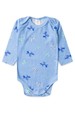 Conjunto Canelado Light Longo - Balões Azul Bebê - Ame Kids
