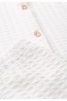 Conjunto Blusa e Calça Bubble Menina - Off-White - Ame Kids